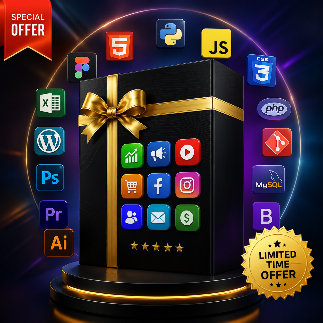 Mega Course Bundle Premium Course Bundle - Image 1